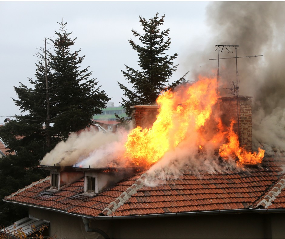 goreca streha družine iz okolice Novega Mesta